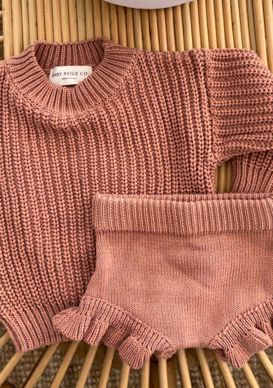 Amber Knit Set