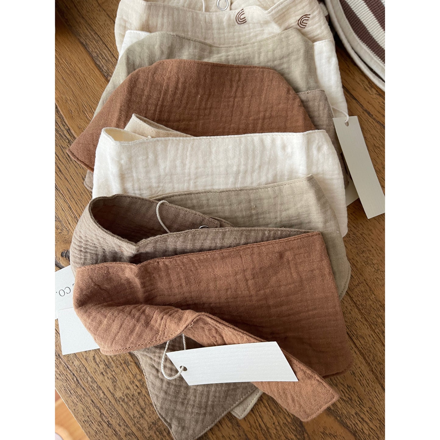 Baby cotton bibs