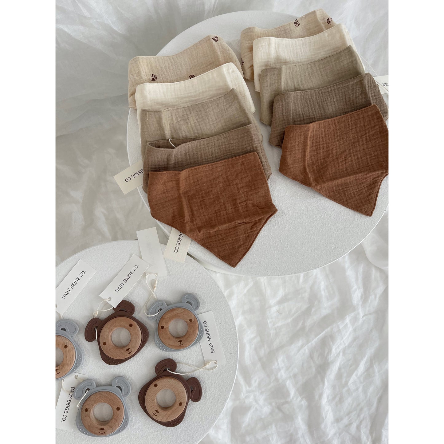 Baby cotton bibs
