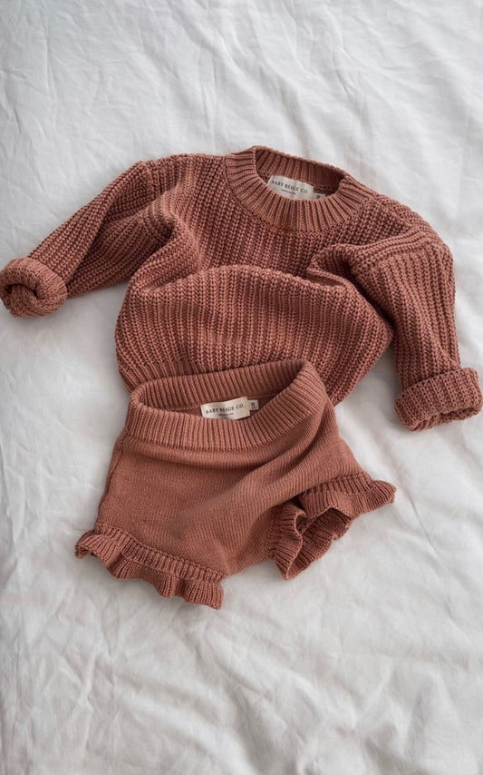 Amber Knit Set